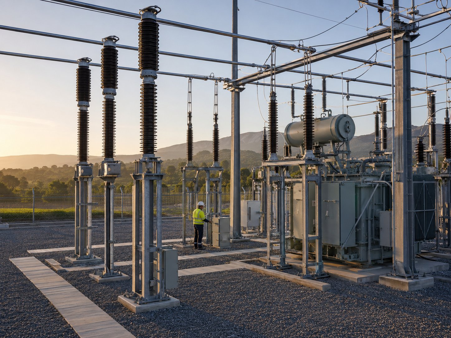 Heavy current engineering and high-voltage infrastructure